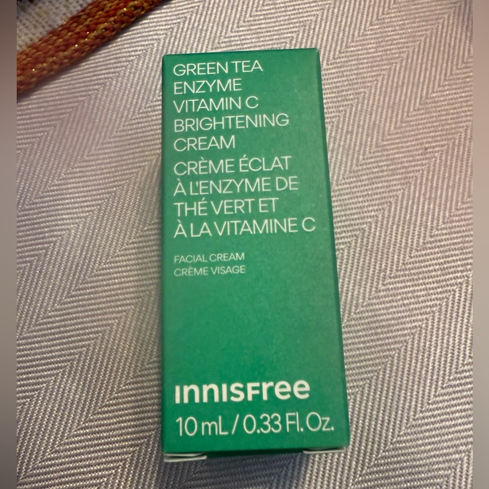 💙 4/$20 Innisfree Green GREEN TEA ENZYME VITAMIN C BRIGHTENING CREAM